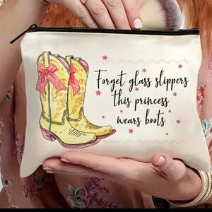 Nwot Cowgirl Cosmetic Pouch